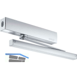 GEZE T�rschlie�er TS 5000 EFS, EN 3-6 , Kopfmontage 1-flg. Gleitschiene, silber