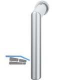 FSB Fenster-Steckgriff 34 1076 minimalistisch, Edelstahl matt