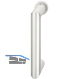 FSB Fenster-Steckgriff 34 1016 minimalistisch, Aluminium silber eloxiert