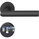 FSB Dr�ckergarnitur 12 1076 ASL auf Rosette BB, schwarz matt