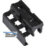 GEZE Halterung zu flexiblem Gest�nge Kunststoff schwarz