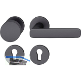FSB Wechselgarnitur 12 1289 ASL auf Rosette PZ, Knopf drehbar, schwarz matt