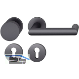 FSB Feuerschutz Wechselgarnitur 79 1016 AGL �NORM PZ, links, schwarz matt