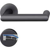 FSB Feuerschutz Standfl�gelgarnitur 79 1016 AGL DIN BL, schwarz matt