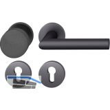 FSB Feuerschutz Wechselgarnitur 76 1076 AGL �NORM PZ, links, schwarz matt