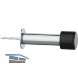 FSB Wandt�rpuffer 38 3880 L�nge 120 mm, Edelstahl matt