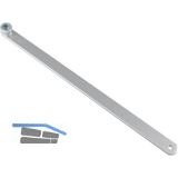 GEZE Hebel zu Gleitschiene R-BG, ISM-BG silber