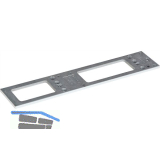 GEZE Montageplatte f�r TS 4000/5000, wei� RAL 9016 matt