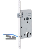 DORMAKABA Einstemmschloss 127WZ PZW, Fl�sterfalle, DM 61, rund, Edelstahl