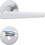 FSB Dr�ckergarnitur 12 1005 ASL auf Rosette BB, Edelstahl matt