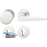 FSB Wechselgarnitur 12 1005 ASL auf Rosette PZ, Aluminium silber eloxiert