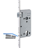 DORMAKABA Einstemmschloss 127WZ PZW, Fl�sterfalle, DM 71, eckig, Edelstahl