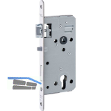 DORMAKABA Einstemmschloss 127WZ FB PZW,Fl�sterfalle, DM 70, Nuss 8,5 mm, links