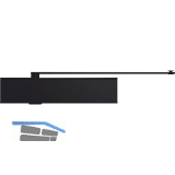 ECO T�rschlie�er Newton TS 61, EN 3-6, schwarz RAL 9005