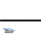ECO Gleitschiene GS-H, ohne Hebel, ohne Feststellung, schwarz RAL 9005