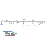 DORMAKABA Montageplatte G-EMR XEA