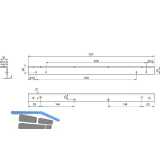 DORMAKABA Sturzfutterwinkel G-EMF XEA, silber