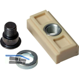 DORMAKABA Gleitst�ck und Schraube f�r ITS 96 Gleitschiene G96 N 20