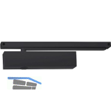 GEZE T�rschlie�er TS 5000 Softclose, 1-flg. Gleitschiene m.F. schwarz 9005 matt