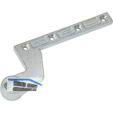 DORMAKABA T�rschiene 7411/56 f. Anschlagt�r stumpf z. Aufschrauben, verzinkt