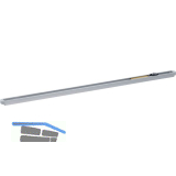 Gleitschiene BOXER EFS, mit integrierter �ffnungsd�mpfung, silber