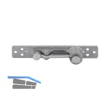 DORMAKABA Zapfenband 8062 f. Holz- u.Alut�ren,verstellbar,Zinkdruckguss silber