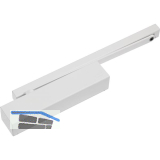 DORMAKABA T�rschlie�er TS 93 B G-RF EN 2-5, 1-flg. mit Gleitschiene, RAL 9016