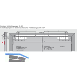 DORMAKABA T�rschlie�er TS 93 B GSR-VL, EN 2-5, 2-flg. Gleitschiene, silber