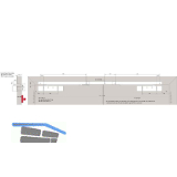 DORMAKABA T�rschlie�er TS 98 XEA GSR-EMF2-BG-V, EN 1-6, mit Gleitschiene, silber
