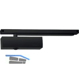 GEZE T�rschlie�er TS 3000 V, 1-flg. Gleitschiene, schwarz matt RAL 9005