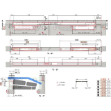 DORMAKABA Gleitschiene G 96 GSR-EMF K8/K12 kurz