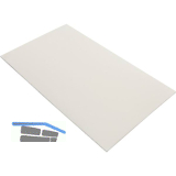 Brandschutzeinlage Kerafix FXL 200, selbstklebend, 220 x 130 x 1,5 mm, wei�