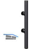 FSB T�rgriff 66 6681 L�nge 400 mm, Aluminium schwarz matt