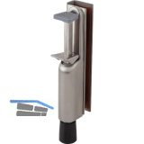 T�rfeststeller 1134 f�r Glast�ren, Hub 50 mm, 210 x 36 mm, Edelstahl matt