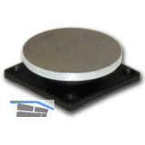 Haftmagnet-Gegenplatte, Gr. 06, beweglich, Platte 75 x 75 mm, Stahl verzinkt