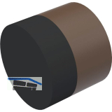 KWS Wandt�rpuffer 2008 � 30 mm, Aluminium dunkelbraun eloxiert