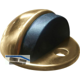 Bodent�rpuffer - Bodenplatte � 45 mm, Anschlagh�he17 mm, Messing poliert