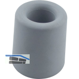 Wand-u. Bodent�rpuffer - � 30 mm, H�he 30 mm, Gummi grau