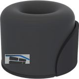 KWS Bodent�rpuffer 2015 � 40 mm, Stahl schwarz lackiert