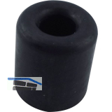 Wand-u. Bodent�rpuffer - � 40 mm, H�he 32 mm, Gummi schwarz