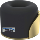 KWS Bodent�rpuffer 2015 � 40 mm, Messing poliert