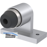 KWS Bodent�rpuffer 2021 gefederter Anschlagpuffer, Stahl silber lackiert