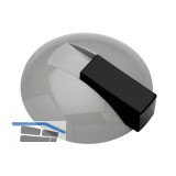 HEWI Bodent�rpuffer 625, � 85 mm, Anschlagh�he 22,5 mm, Polyamid felsgrau