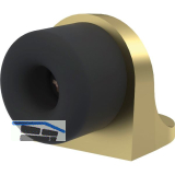 KWS Bodent�rpuffer 2022 � 40 mm, Messing matt