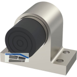 KWS Bodent�rpuffer 2024 gefederter Anschlagpuffer, Aluminium Edelstahl-Effekt