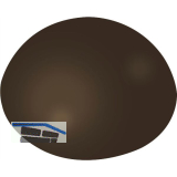 Wandt�rpuffer - � 32 mm, H�he 12 mm, Kunststoff braun