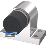 KWS Bodent�rpuffer 2024 gefederter Anschlagpuffer, Edelstahl matt