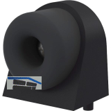 KWS Bodent�rpuffer 2028, 37x48x50mm, Aluminium schwarz lackiert