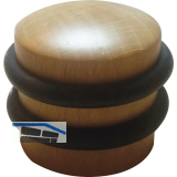 Bodent�rpuffer - � 40 mm, H�he 34 mm, Anschlag 2 Gummiringe, Ahorn