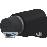 KWS Wandt�rpuffer 2049 gefederter Anschlagpuffer, Aluminium schwarz lackiert